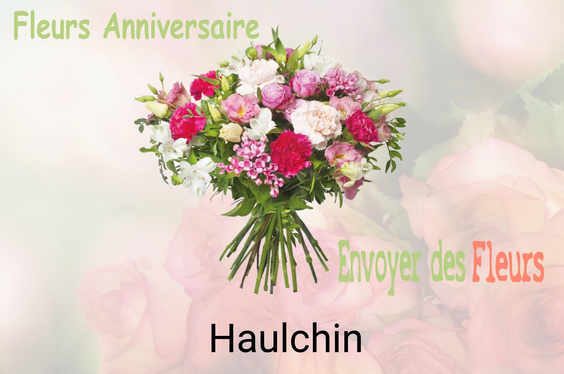 Bouquet de fleurs d’anniversaire livré à Haulchin